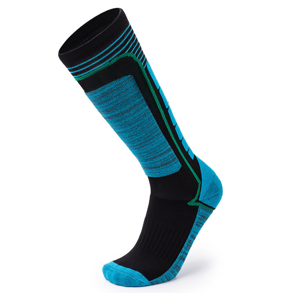 New Parent-Child Long Tube Warm Ski Socks Outdoor Hiking Socks Children's Thickened Hiking Socks