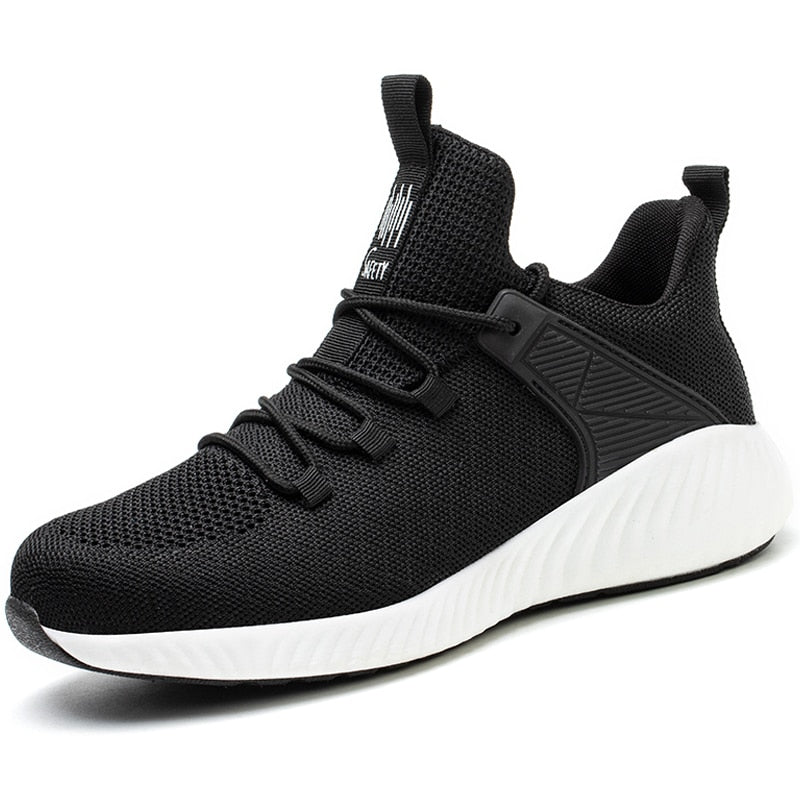 Safety Shoes Men Women Steel Toe Boots Indestructible Work Shoes Light Breathable Work Sneakers Men Protective Shoes Boots