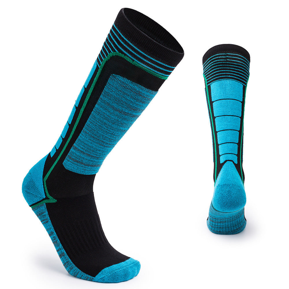 New Parent-Child Long Tube Warm Ski Socks Outdoor Hiking Socks Children's Thickened Hiking Socks