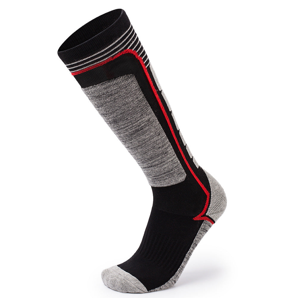 New Parent-Child Long Tube Warm Ski Socks Outdoor Hiking Socks Children's Thickened Hiking Socks