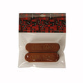 2 Pcs Solid Wood Handles For Outdoor Camping Portable Barbecue Tray