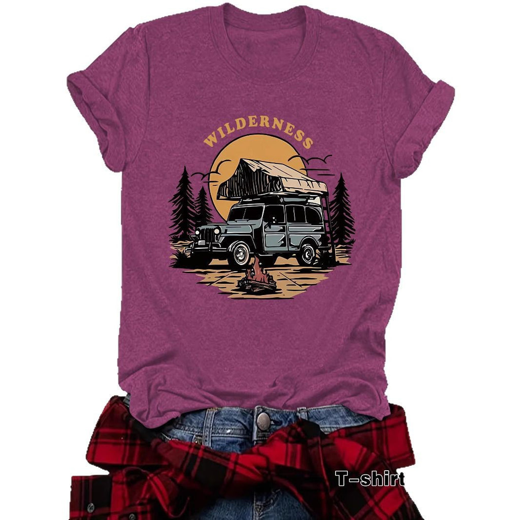 Short sleeved WILDERNESS camping vehicle