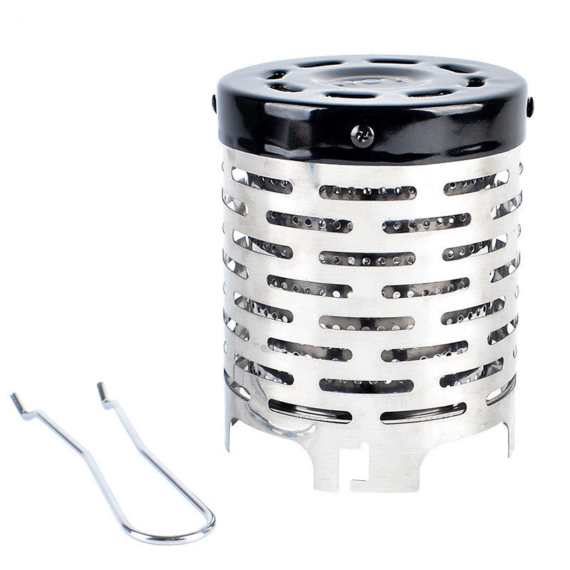 Outdoor Mini Heating Cover Stove Tent Heater Equipment Camping Portable Autumn And Winter Stainless Steel Heating Heating Cover