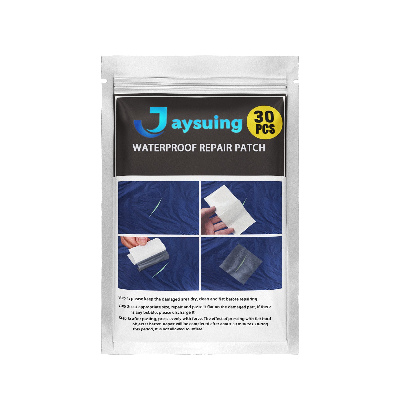 Waterproof Adhesive Leak Repair, Waterproof Coating Tent Umbrella Inflatable Pool Balloon Self-Adhesive Repair Tape