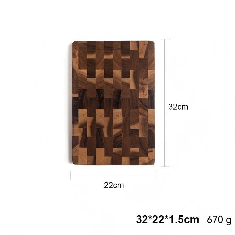 Wooden cutting board is suitable for home kitchens, dining rooms, camping
