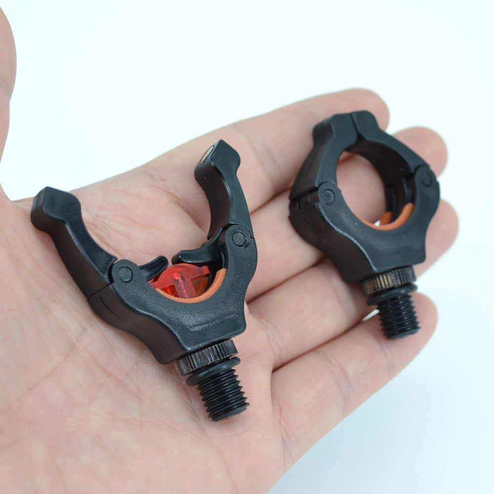 Carp Fishing Rod Rest Head Gripper for Rod Pod Holder with Magic Magnet Clips Keep Fishing Rod