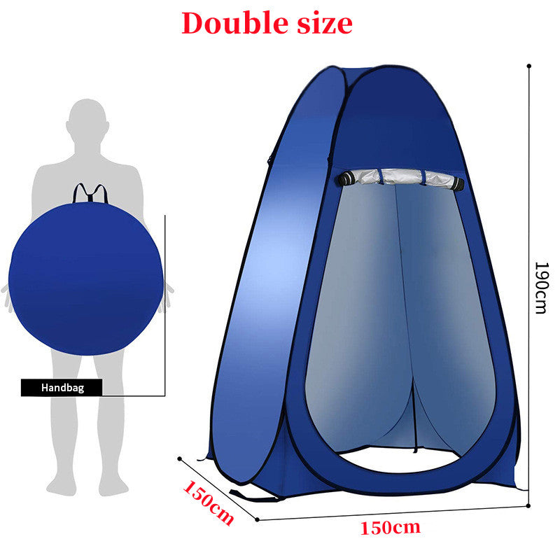 Portable Outdoor Camping Tent Shower Tent Simple Bath Cover Changing Fitting Room Tent Mobile Toilet Fishing Photography Tent
